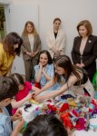 Leyla Aliyeva and Alena Aliyeva visit Social Rehabilitation Center (PHOTO)