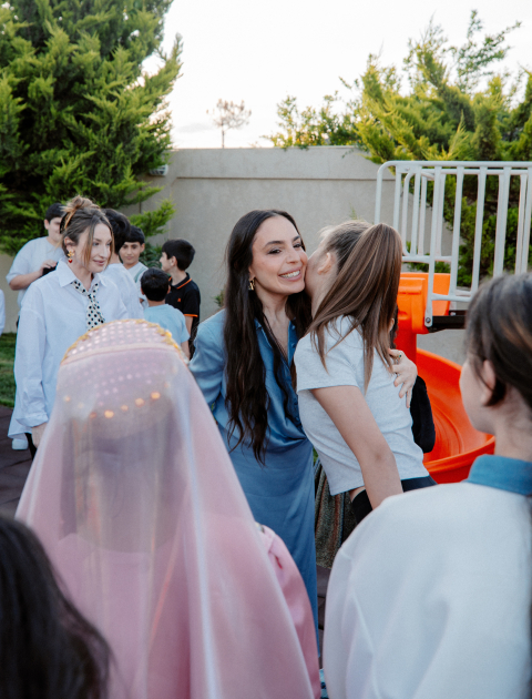 Leyla Aliyeva and Alena Aliyeva visit Social Rehabilitation Center (PHOTO)