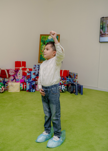 Leyla Aliyeva and Alena Aliyeva visit Social Rehabilitation Center (PHOTO)