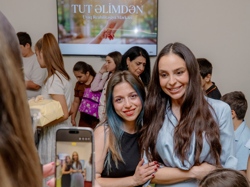 Leyla Aliyeva and Alena Aliyeva visit Social Rehabilitation Center (PHOTO)