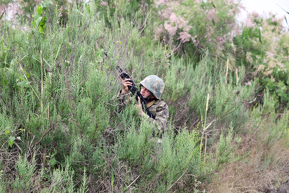 Azerbaijani military reservists undergo comprehensive tactical training (PHOTO)