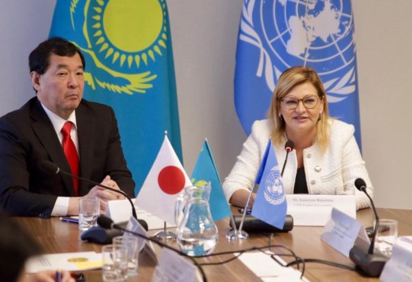 Japan to support Kazakhstan in responding to falling Caspian Sea levels