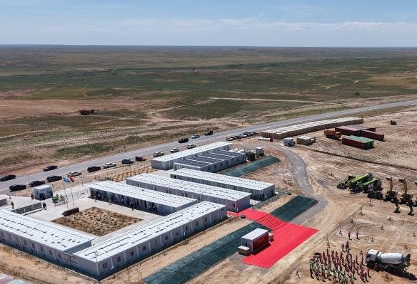 Kazakhstan enters main construction phase of solar power plant in Turkestan region
