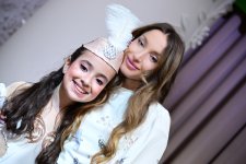 Leyla Aliyeva and Alena Aliyeva attend concert marking Independence Day at SANAT Children's Music and Art Center (PHOTO)
