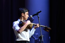 Leyla Aliyeva and Alena Aliyeva attend concert marking Independence Day at SANAT Children's Music and Art Center (PHOTO)