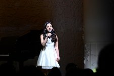 Leyla Aliyeva and Alena Aliyeva attend concert marking Independence Day at SANAT Children's Music and Art Center (PHOTO)
