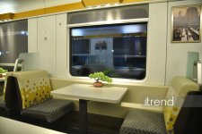 Baku–Tbilisi–Baku train departs on its first trip (PHOTO)