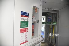 Baku–Tbilisi–Baku train departs on its first trip (PHOTO)