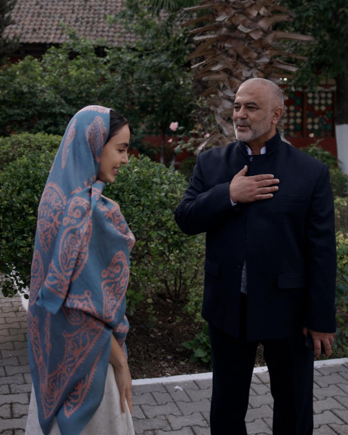 Leyla Aliyeva visits Juma Mosque in Masalli district (PHOTO)