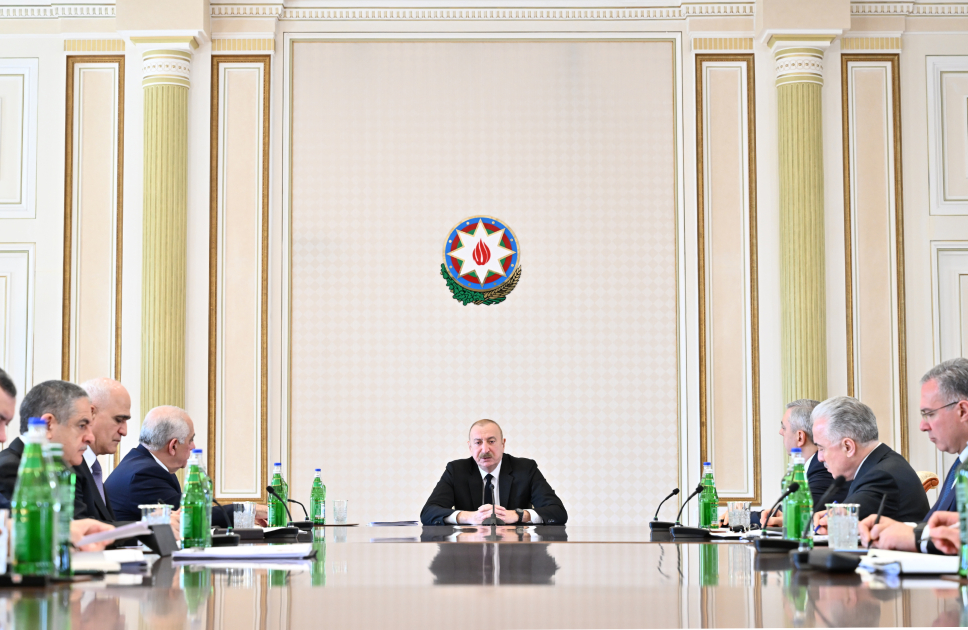 President Ilham Aliyev chairs meeting dedicated to agricultural issues (PHOTO/VIDEO)
