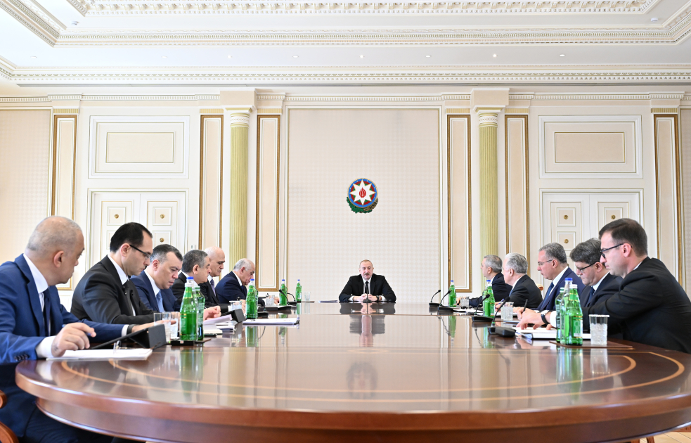 President Ilham Aliyev chairs meeting dedicated to agricultural issues (PHOTO/VIDEO)