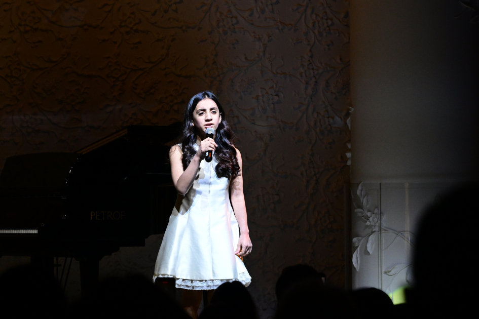 Leyla Aliyeva and Alena Aliyeva attend concert marking Independence Day at SANAT Children's Music and Art Center (PHOTO)