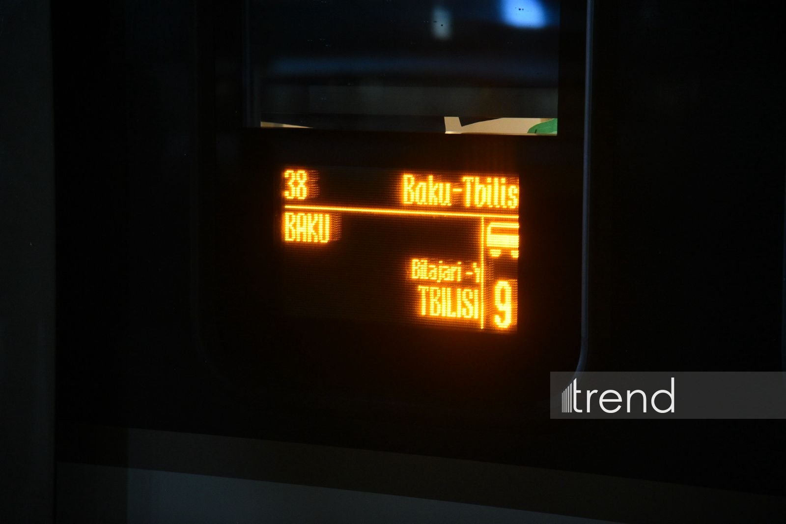 Baku–Tbilisi–Baku train departs on its first trip (PHOTO)