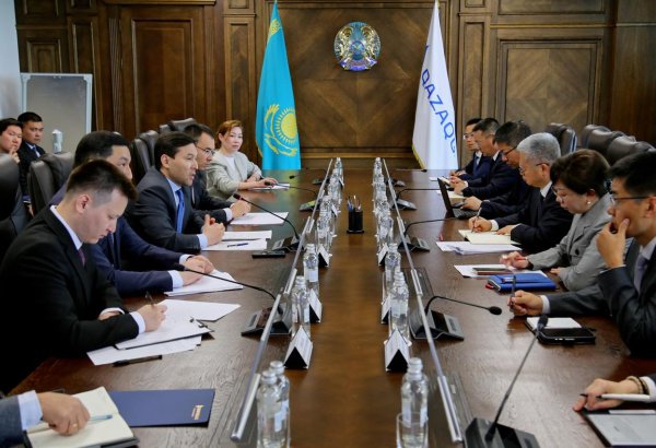 QazaqGaz and China's TAPline discuss joint gas projects and financial cooperation
