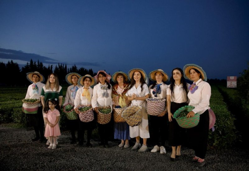 Leyla Aliyeva visits "Yashil Chay" farm in Lankaran (PHOTO)