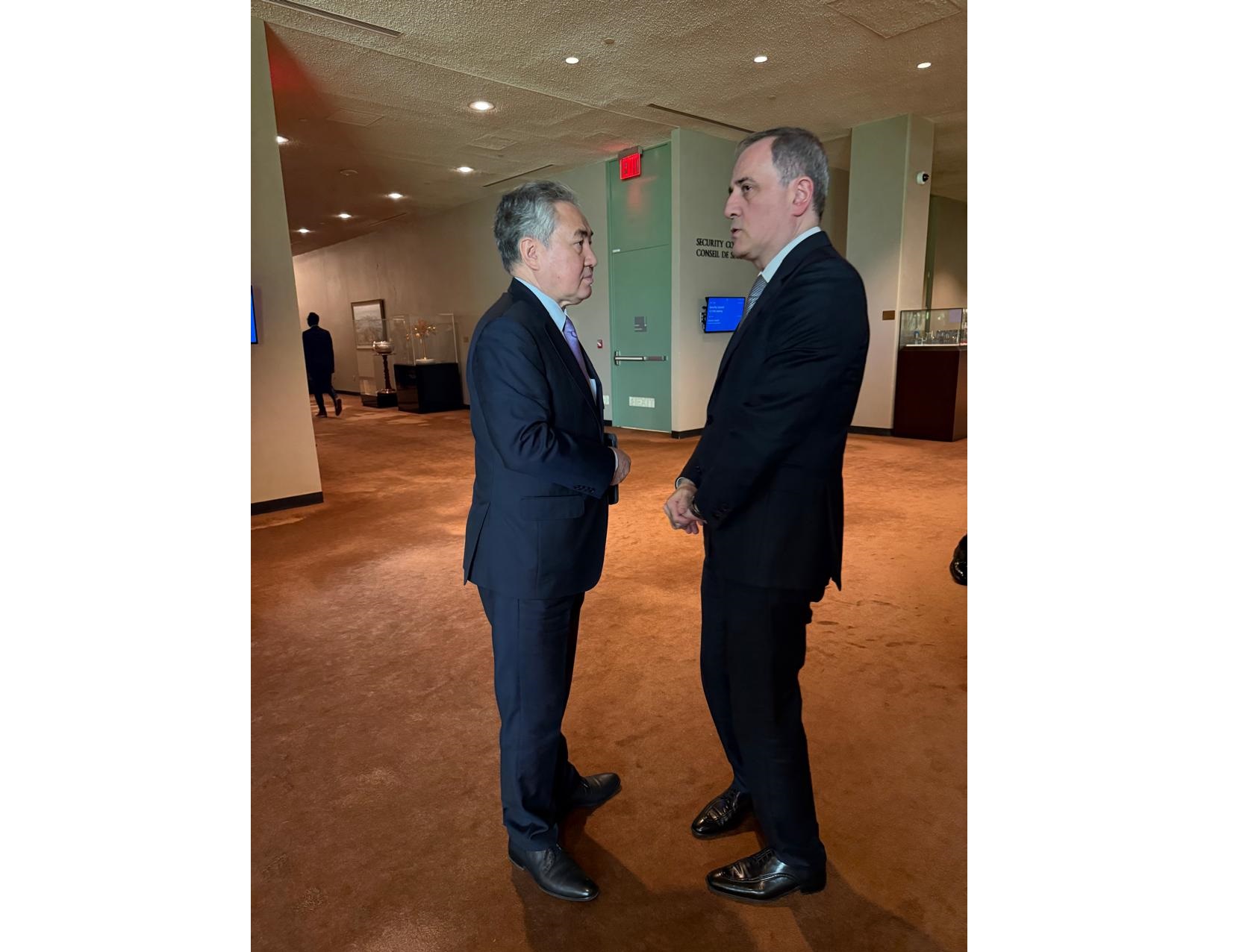 Foreign Ministers of Azerbaijan and Kyrgyzstan review bilateral agenda