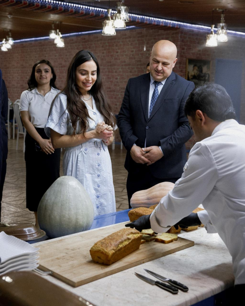 Leyla Aliyeva visits "Yashil Chay" farm in Lankaran (PHOTO)