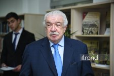Azerbaijan University of Languages awards honorary professorship to Mikhail Gusman (PHOTO)