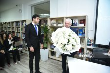 Azerbaijan University of Languages awards honorary professorship to Mikhail Gusman (PHOTO)