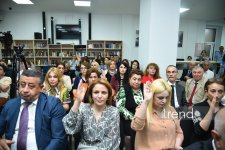 Azerbaijan University of Languages awards honorary professorship to Mikhail Gusman (PHOTO)