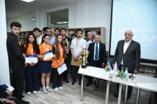 Azerbaijan University of Languages awards honorary professorship to Mikhail Gusman (PHOTO)