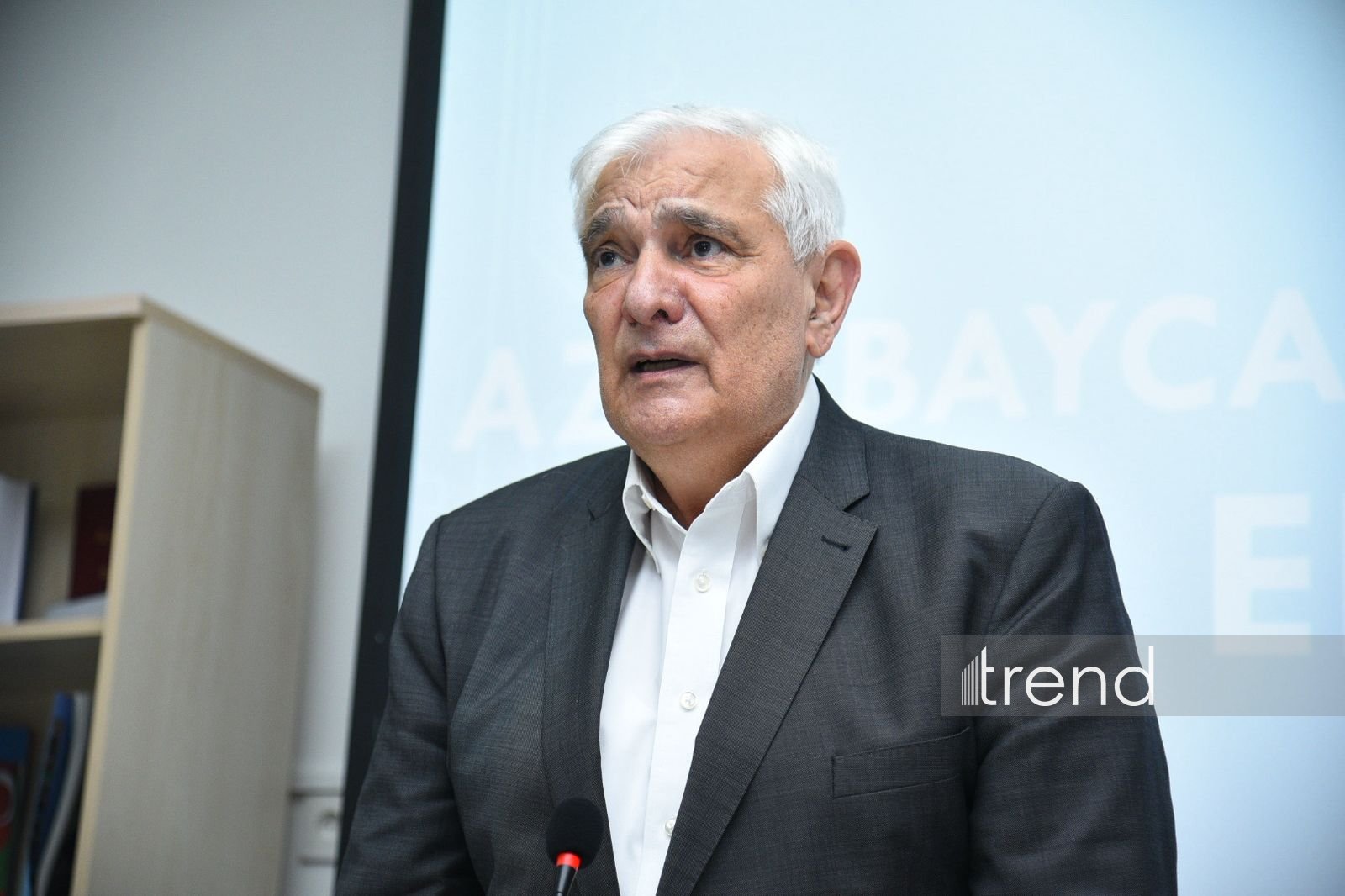 Azerbaijan University of Languages awards honorary professorship to Mikhail Gusman (PHOTO)