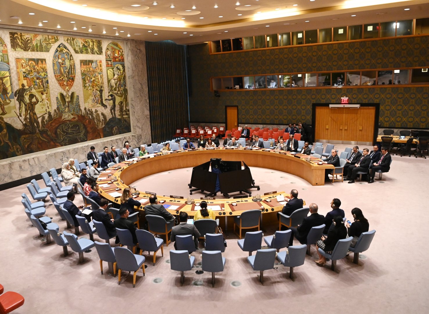 Azerbaijani FM addresses UN Security Council Open Debate (PHOTO)