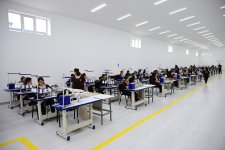 President Ilham Aliyev attends inauguration of "Garabagh Textile House" LLC in Khojaly (PHOTO)