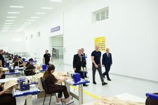 President Ilham Aliyev attends inauguration of "Garabagh Textile House" LLC in Khojaly (PHOTO)