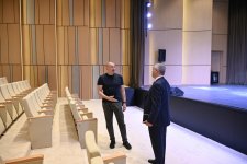 President Ilham Aliyev attends opening of Cultural Center following major overhaul in Khankendi (PHOTO)