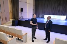 President Ilham Aliyev attends opening of Cultural Center following major overhaul in Khankendi (PHOTO)