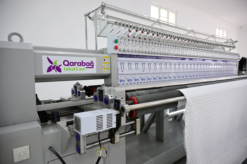 President Ilham Aliyev attends inauguration of "Garabagh Textile House" LLC in Khojaly (PHOTO)