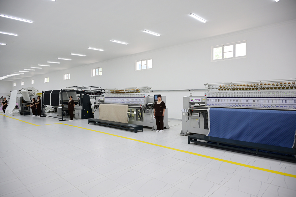President Ilham Aliyev attends inauguration of "Garabagh Textile House" LLC in Khojaly (PHOTO)