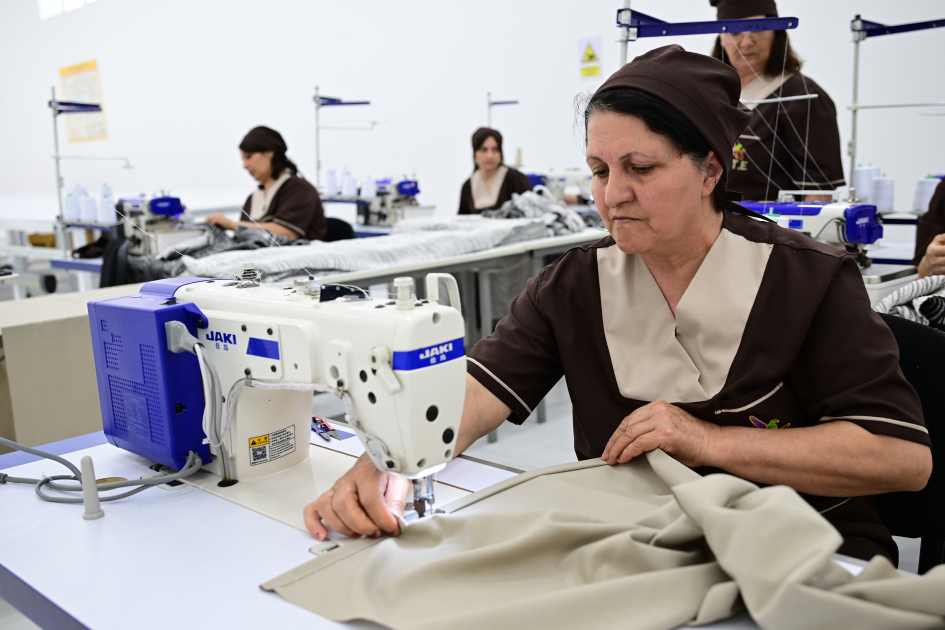 President Ilham Aliyev attends inauguration of "Garabagh Textile House" LLC in Khojaly (PHOTO)