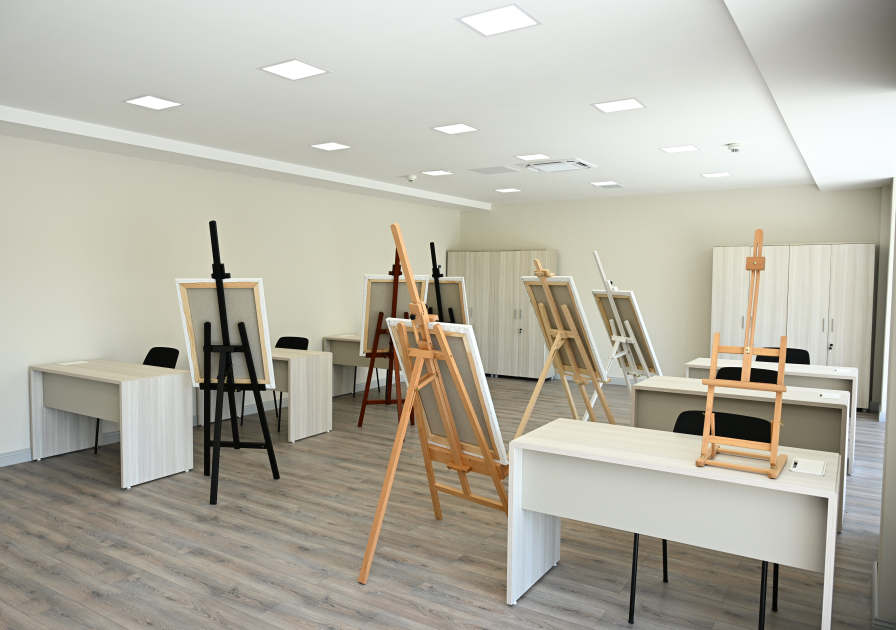 President Ilham Aliyev attends opening of Cultural Center following major overhaul in Khankendi (PHOTO)
