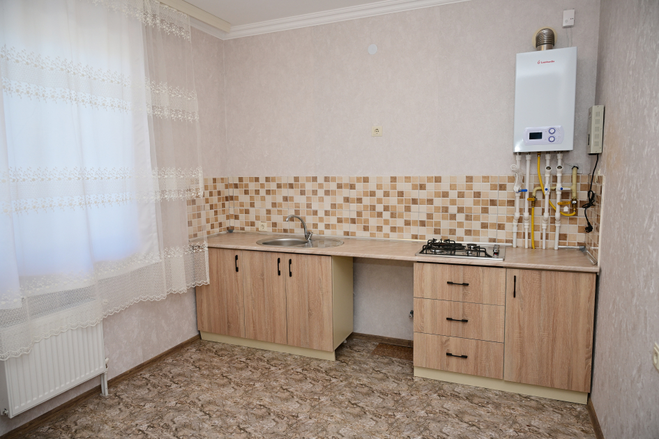 President Ilham Aliyev inspects private houses designated for servicemen in Khojaly (PHOTO)
