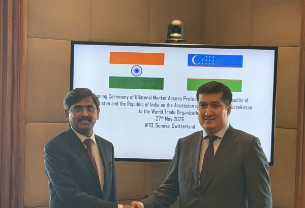 Uzbekistan advances WTO membership bid with India agreement