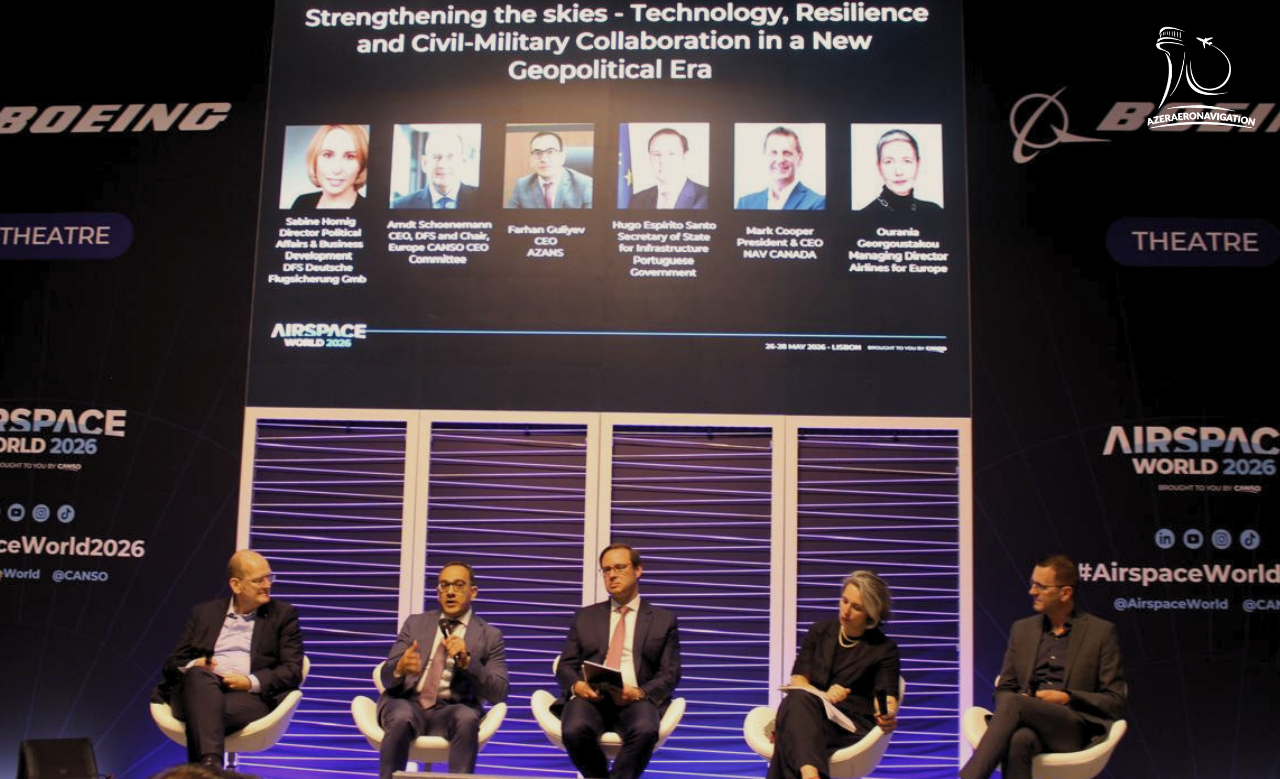 AZANS expands international strategic partnerships and future airspace initiatives at Airspace World 2026 (PHOTO)