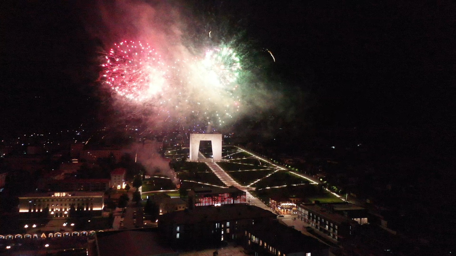 Festival in Khankendi concludes with fireworks (PHOTO)