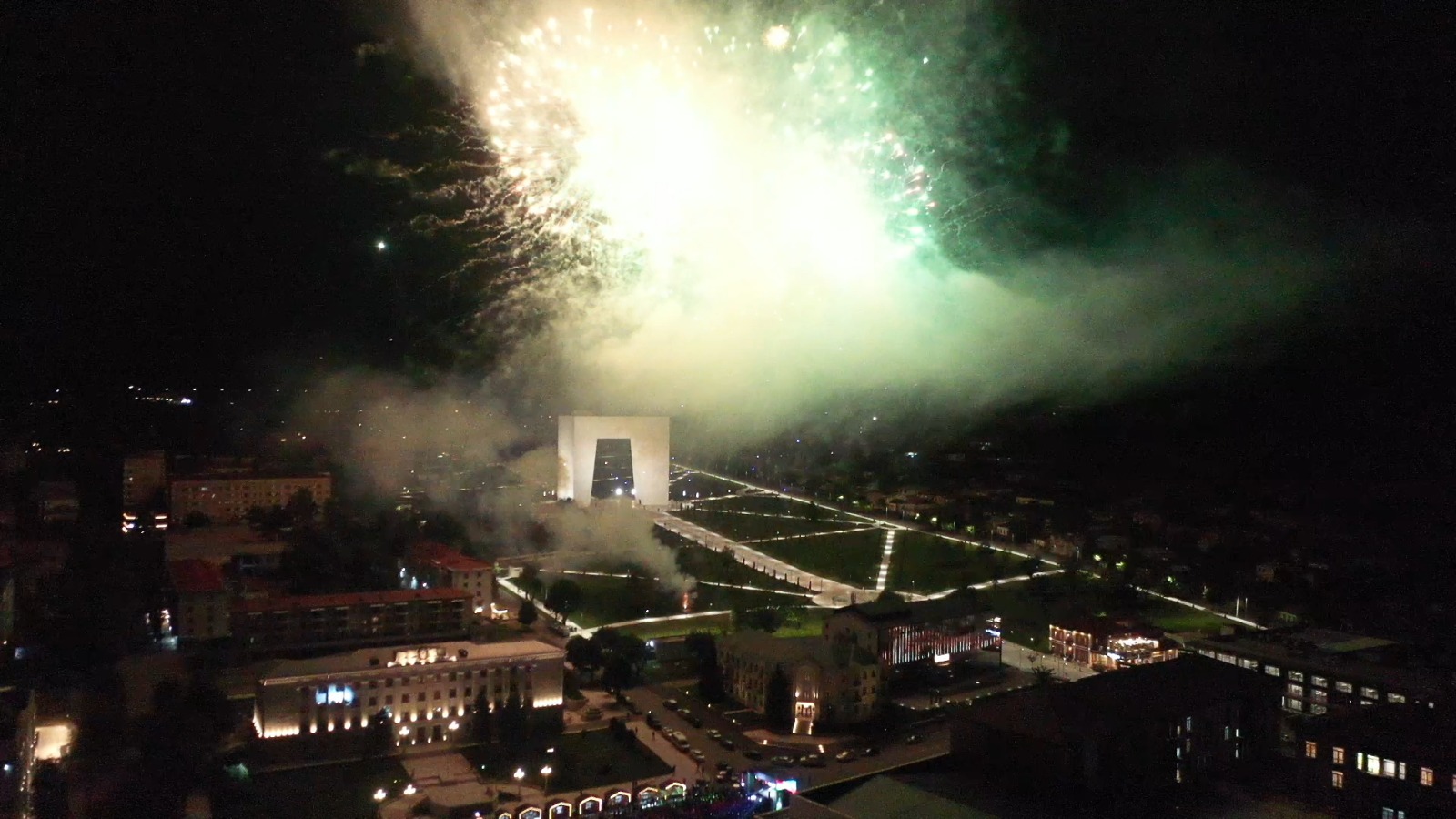 Festival in Khankendi concludes with fireworks (PHOTO)