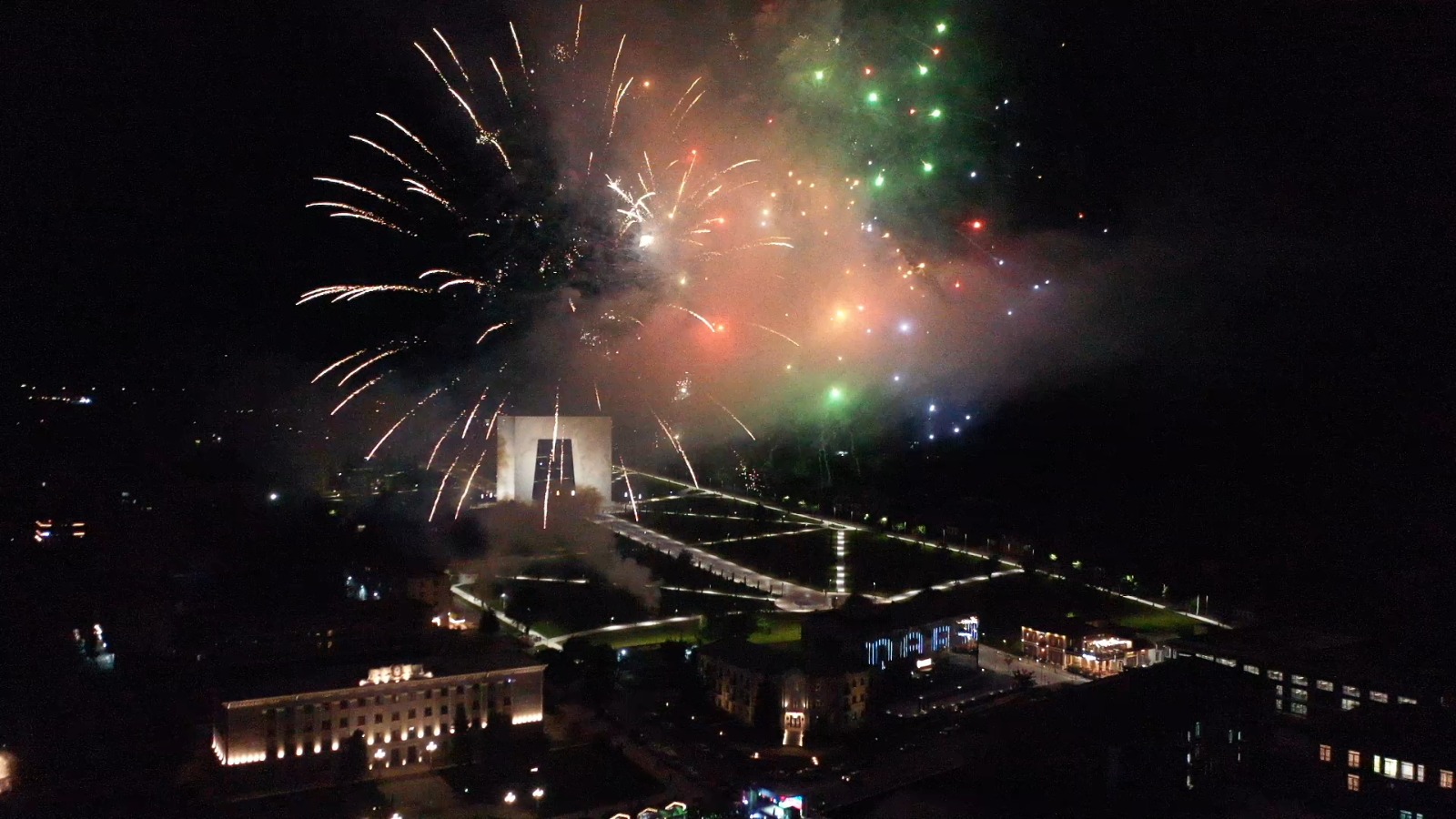 Festival in Khankendi concludes with fireworks (PHOTO)