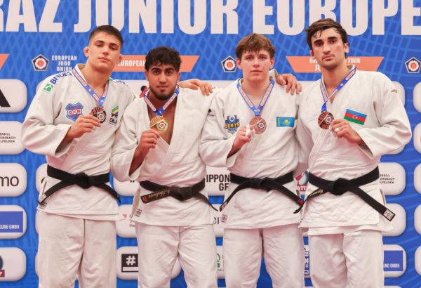 Azerbaijani judo team finish European Cup with five medals