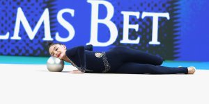Azerbaijani gymnasts participate in European Championships in Bulgaria (PHOTO)