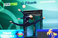 Azerbaijani gymnasts participate in European Championships in Bulgaria (PHOTO)