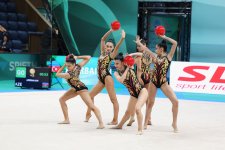 Azerbaijani gymnasts participate in European Championships in Bulgaria (PHOTO)