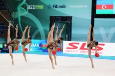 Azerbaijani gymnasts participate in European Championships in Bulgaria (PHOTO)