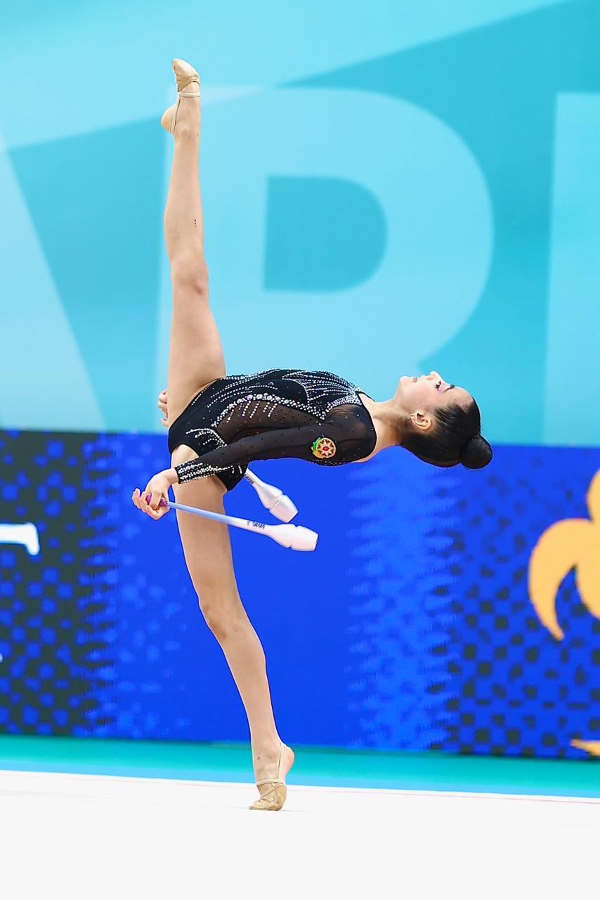 Azerbaijani gymnasts participate in European Championships in Bulgaria (PHOTO)