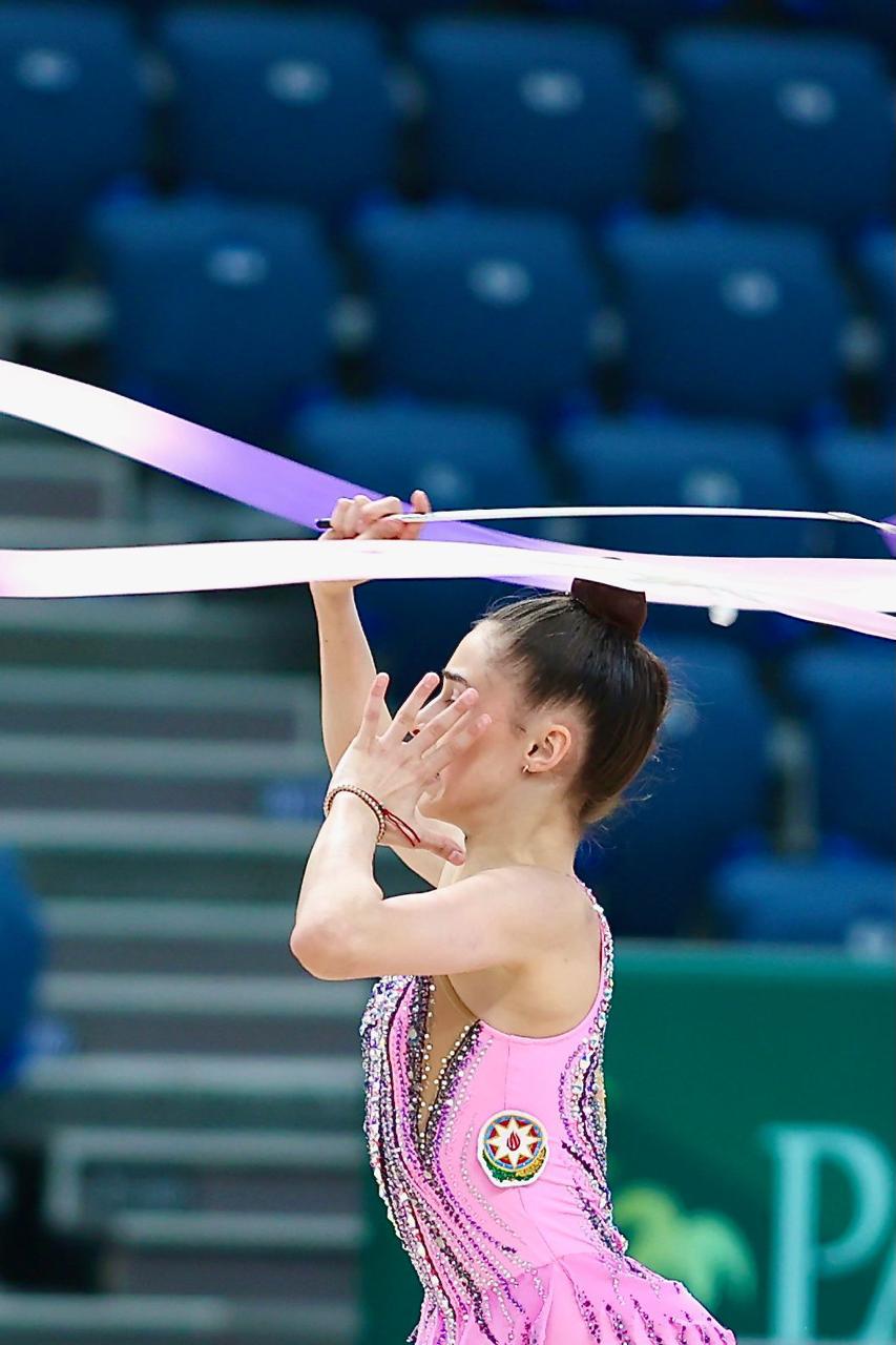 Azerbaijani gymnasts participate in European Championships in Bulgaria (PHOTO)