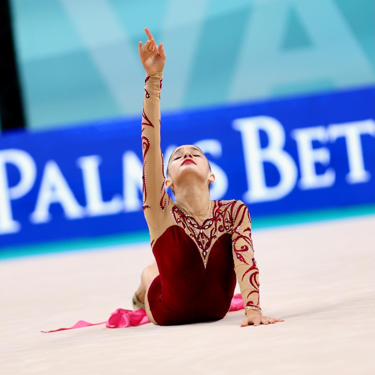 Azerbaijani gymnasts participate in European Championships in Bulgaria (PHOTO)