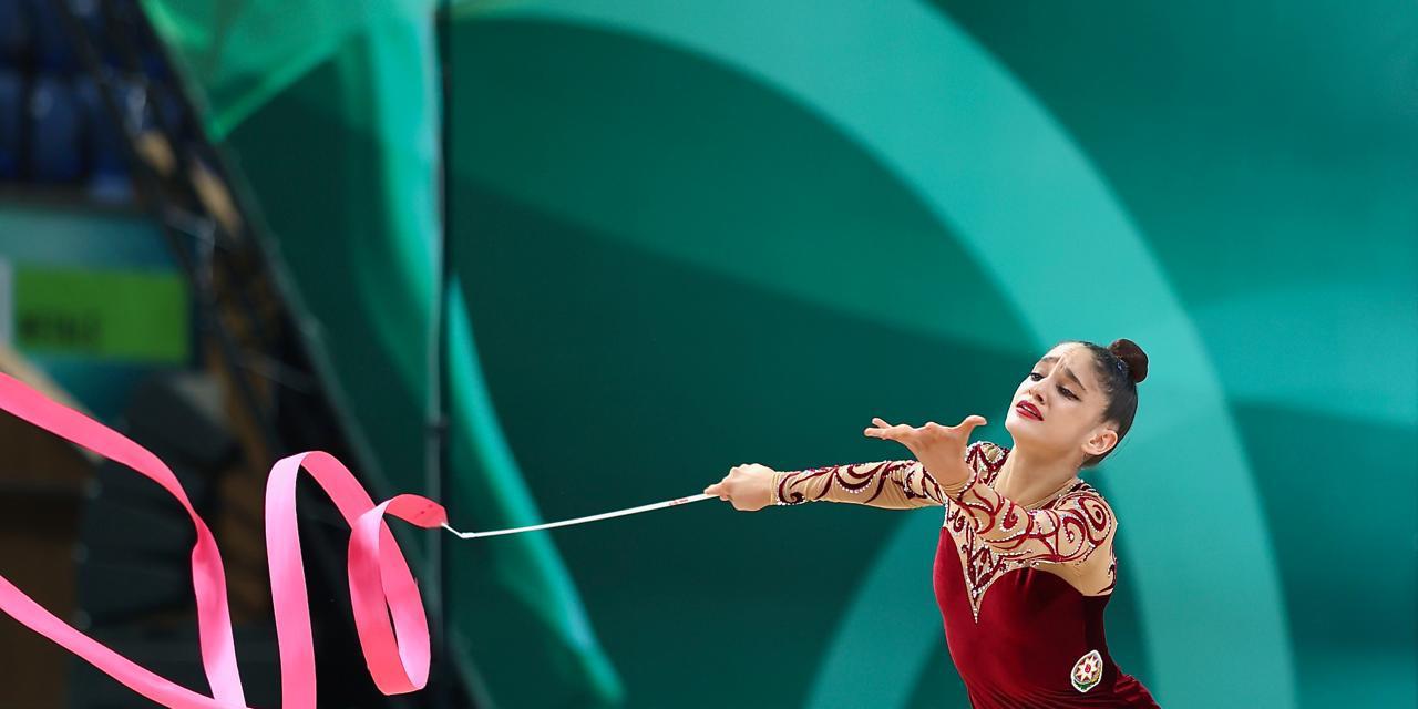 Azerbaijani gymnasts participate in European Championships in Bulgaria (PHOTO)